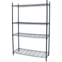 Hot selling good quality stacking wire shelves,wire storage shelf,Chrome Wire Mesh Shelving